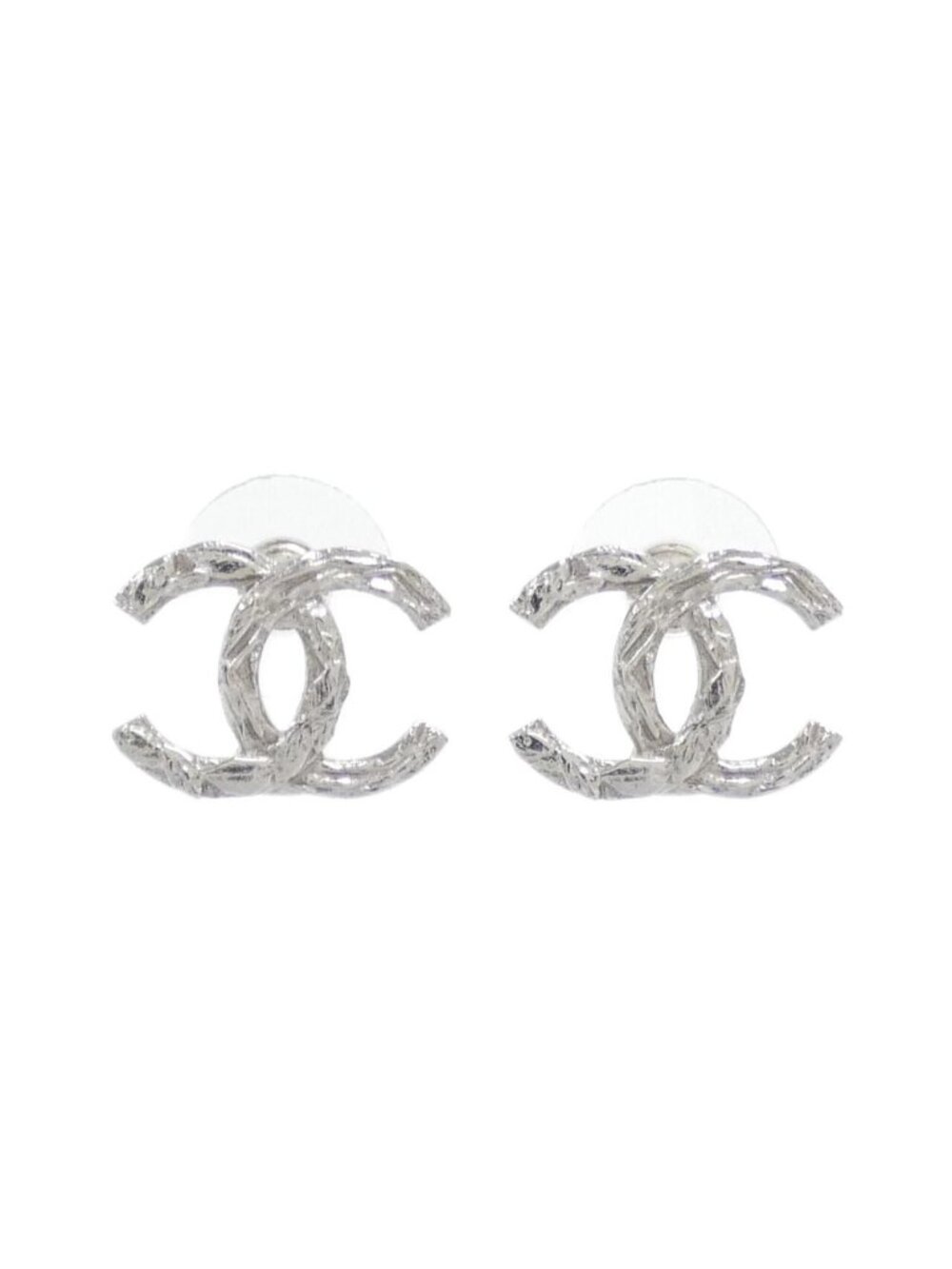 Chanel Earrings Silver